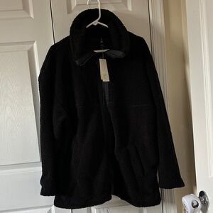 All in Motion Men's Black Fleece Jacket